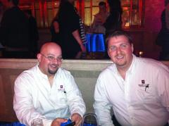 Some of our WineTable team: Sommelier Jeff Cameron and President Paul Giese.